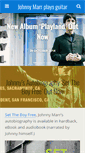 Mobile Screenshot of johnnymarrplaysguitar.com